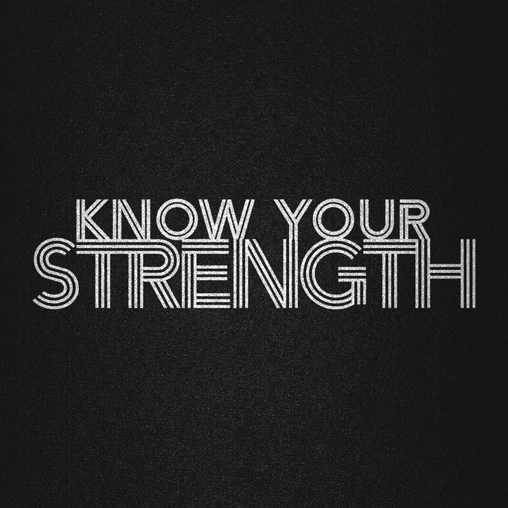 Workout Matte // KNOW YOUR STRENGTH