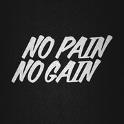 Workout Matte // NO PAIN NO GAIN