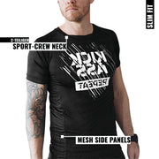 Fitness functional Shirt ♂ MIRROR-Print // KICKASS REPEAT